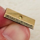 Vtg Jc Penney Golden Rule Employee Associate Award 10k Gf Diamond Pin Tie Tack