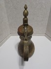Vintage  Antique Arabic Brass Dallah  Coffee Pot  Roslan Dallah 11 Inches  Nice