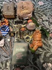 Harry Potter Lot Misc Fandom Merch Lot Magnets   Keychains   Figures