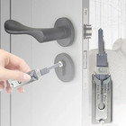 Hook And Pickup Tool Kit 2 In 1 Portable Lock Picking Set Ergonomic Handle