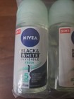 Lot Of 3 Nivea Black   White Invisible Fresh Deodorant  1 7oz 50ml  Free Shippin