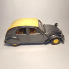 Rare Vintage 1960 Daiya 8 5   citro  n 2cv Tin Friction Car W original Box Japan Ex