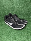 Nike Zoom Rival Mens Size 10 Black White Track Field Spikes Shoe Running Sneaker