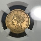 Sasa 1856 Gold 2 5 Liberty Ngc Au Details