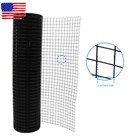 Hardware Cloth 36 x50    16 Gauge Black Vinyl Coated Welded Wire Mesh 1 