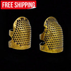 2pcs Adjustable Metal Sewing Thimbles Finger Protector Diy Quilting Sewing Guard