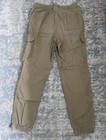 Lands  End Boys Beige Cargo Pants Xl 14-16