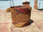 Antique North Coast Tlingit 3 1 2  Tall X 3 3 4 across Basket Mint Condition  3