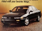 1994 Mitsubishi Galant Print Ad Filled Favorite Things Diamond Coat