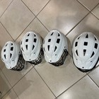 1 Ea-cascade Cpv-r S m Small Medium Lacrosse Helmet White Adjustable Fit Used