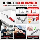Car Paintless Dent Repair Kit With Slide Hammer For Hail Repair