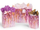 Wisteria Wishes Design Gift Paper Bag Choose Size   Package Amount
