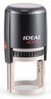 Personalized Custom Round Self-inking Stamp  Ideal 400r  1-5 8   5 Ink Colors