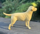 Vintage Beswick Yellow Lab Labrador Dog Ceramic Figurine Made In England L 5   