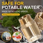 1  Npt One Way Brass Check Valve Female Pipe Thread For Well Pump Sp0465x-100