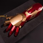 Mk42 Iron Man 1 1 Wearable Blaster Arm Gauntlet Armor Led Palm Gloves Cos Props