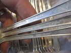 35 Pcs Vintage Antique Rogers Deluxe Plate Silverplate Flatware Precious Pattern