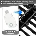 For Ford F-150 2015-2017 Front Upper Radiator Grille Air Shutter Assembly Black