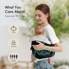 Baby Sling Carrier  Adjustable Baby Carrier Newborn To Toddler Carrier For 7-   