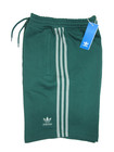 Adidas Trefoil Essentials 3-stripes Zip Pockets Shorts Men s L Collegiate Green