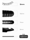 Aheb Electric Heated Curling Stick Long Lasting Tool  for Daily Use And Travel 