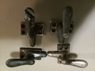Vintage Window Lever Locks  4 Locks  Vintage Sash Lock 