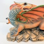 Winged Dragon Figurine Statue Sculpture 12  X 7 25  Resin