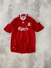 Adidas Liverpool 2008 2010  8 Steven Gerrard Home Football Soccer Jersey