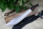 Dao  Machete-16 Inches Large Handmade Hunting Cleaver-tactical-combat-forged
