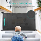 Baby Safety Gate Retractable Door Extra Wide Child Pet Safety Stairs Gate