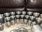 Vintage Pewter Vogel Rein Zinn Pewter Tumblers Zinn Bundle Lot 