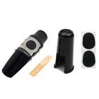 Mouthpiece Kit Cap Mouthpiece Reed Nickel Metal Ligature For Alto Saxophone