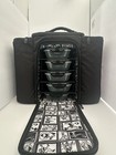 Six Pack Fitness Black Insulated Meal Prep Lunch Bag W  6 Food Containers