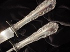 Vintage Towle    old Master    Sterling Silver Hollow Handle 2-piece Carving Set