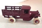 Arcade 1920   s Vintage Cast Iron Ford Stake Bed Truck - 5 Inch- Must See Truck