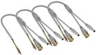 Bnc Dc Video Power Cable And Male To Bare Wire Open End Connector    