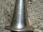 Vintage American Paragon Made In America Silver Plated Metal Clarinet