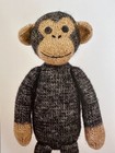 Scheepjes Stonewash Yarn  Kit Louise Crowther  Charlie Chimpanzee Knitted Toy