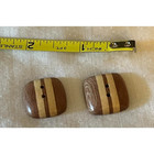 Lot Of Vintage Retro Art Wood Buttons