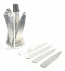 28 Metal Collar Stays In 4 Sizes For Mens Dress Shirts Premium Stainless Steel
