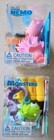 Pixar Finding Nemo   Monsters Inc Critter Crates Mini Figures 2 Sets  21425