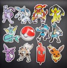Pokemon Decals Vinyl Waterproof 50 To Pick From - Us Seller