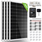Eco-worthy 400w Watt Solar Panel Kit Monocrystalline 12v Volt For Home Rv