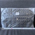 Brand New Unopened Tweed Heart Motif Makeup Pouch Black