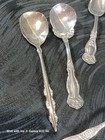 Vintage Mixed Lot Of 9 Ornate Pieces Of Silverplate Serving   Flat Wear Euc