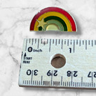 Rainbow With Star Vintage Enamel Cloisonn   Hat Lapel Pin