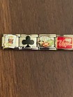 19 Charm Las Vegas gambling casino poker Bracelet Italian Charm New