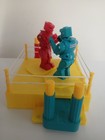 Mattel Rockem Sockem Robots 2 Player Boxing Game Great Condition 