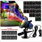 48 Pattern Christmas Projector Laser Light Snow Led Lamp Landscape Garden Xmas