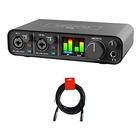 Motu M2 2x2 Usb C Audio Interface With Xlr Cable Bundle